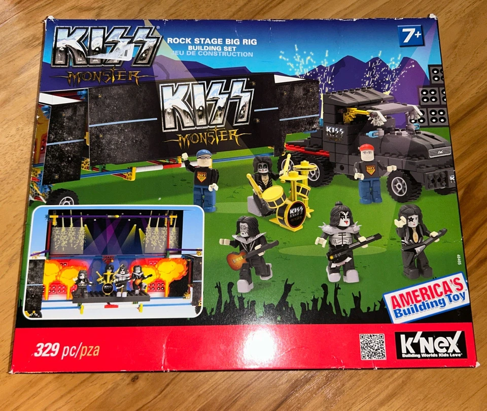Kiss K'nex Rock Stage Big Rig Stanley Simmons Ace Knex Building Set 48465 *NEW* - Image 1 of 4