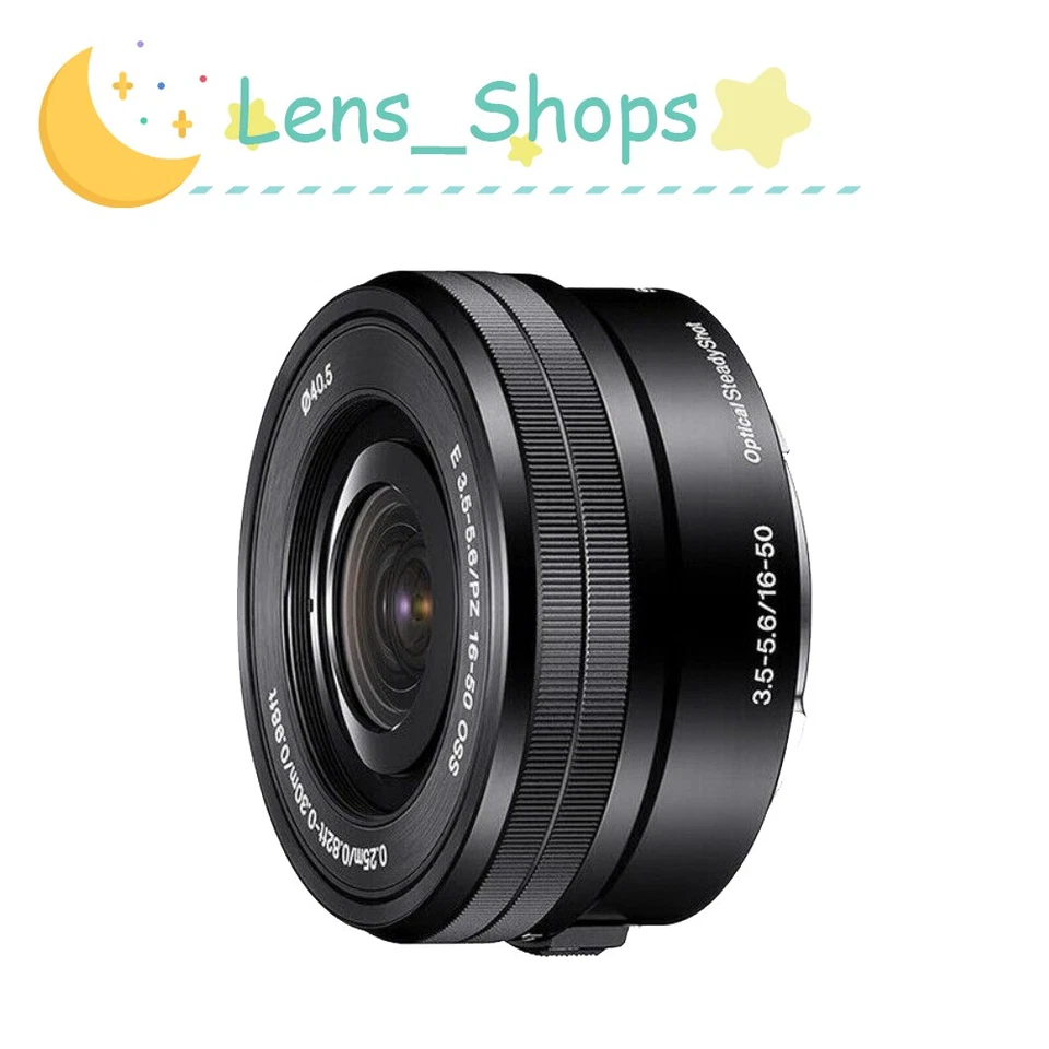 Lente Sony E PZ 16-50 mm f/3,5-5,6 OSS para cámaras Sony con montura E negra Foto 1 de 4