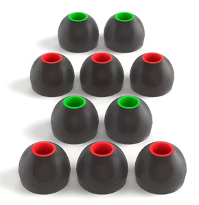 Replacement Noise Cancellation Isolation Silicone Soft Ear Buds Earplug Tips - Picture 1 of 5