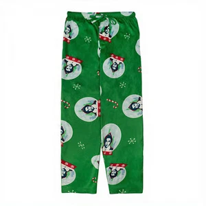 Elf Buddy's Snow Globe Sleep Pants Green - Foto 1 di 5