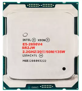 Intel Xeon E5-2698 V4 2.20GHz 20-Core SR2JW LGA2011-3 X99 Server CPU - Picture 1 of 2