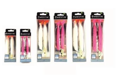 WESTIN Sandy Andy Sandaal Gummifisch Shad Meeresköder 22g-62g Jig-Köder Jigging