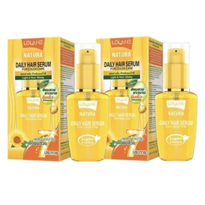 Lolane Natura Daily Hair Serum with Sunflower Seed Oil for Colored Hair 50ml - Picture 1 of 12
