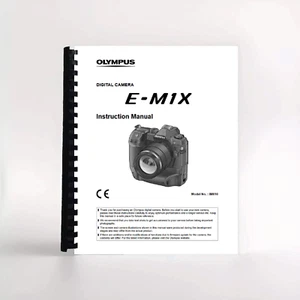 Olympus E-M1X Instruction Manual - Picture 1 of 1