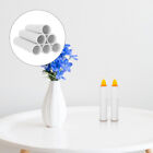 20 Pcs Teardrop Desin Candle Tube Wax Sleeves For Lights Decor Candles Decorate