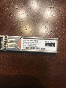 Original Genuine CISCO CWDM-SFP-1610 Used. In Stock. - Picture 1 of 1