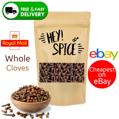 Cloves Whole, Premium Quality Free UK 50g, 100g, 200g, 1kg - Image 1 of 4