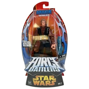 Star Wars Force Battlers Anakin Skywalker 7" Actionfigur ROTS 2005 Hasbro Neu - Bild 1 von 6