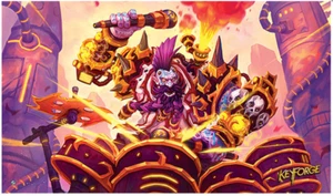 KeyForge: Drummernaut Playmat 24" x 14" - Picture 1 of 1