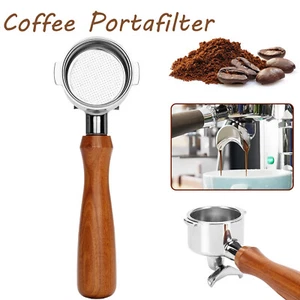51mm Coffee Portafilter Double Spouts 2 Ears For Delonghi EC341 EC330S EC221 - Bild 1 von 12