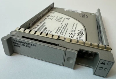 Cisco 480 GB 2.5 inch Enterprise Value 6G SATA SSD (Boot) UCS-SD480GBKS4-EB - Image 1 of 3