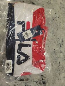 Fila Track Jacket and pants!  Toddler Red white and blue NWT Unisex 4T