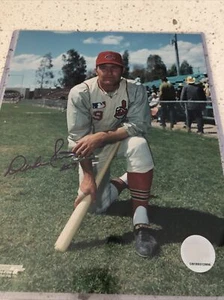 Duke Sims autographed 8 x 10 Photo with COA Cleveland Indians - Picture 1 of 3