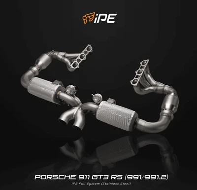 PORSCHE 911 GT3 / RS (991/991.2) iPE ESCAPE COMPLETO acero inoxidable Foto 1 de 4