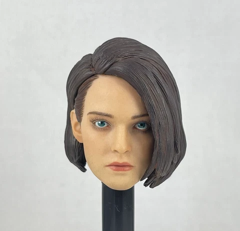 Daftoys Resident Evil JILL VALENTINE FEMALE HEAD 1/6 Scale Custom Fodder Part Cover