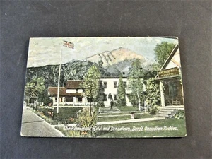 The Homestead Hotel and Bungalows - Banff, Alberta, Canada-1902 Postcard. RARE. - Picture 1 of 3