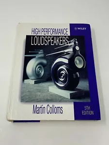 High Performance Loudspeakers, 5th Edition by Martin Colloms - Picture 1 of 2