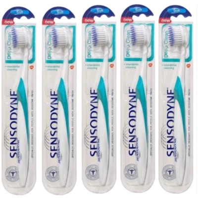 6s Sensodyne Deep Clean Precision Toothbrush SOFT For Sensitive Teeth - Image 1 of 4