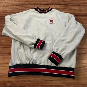 Vintage Neff Athletics Sweatshirt Pullover Crewneck Rahway Spellout XXL USA - Picture 1 of 9