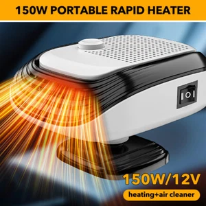 12V 150W Car Heater Portable Electric Heating Fan Defogger Defroster Demister US - Picture 1 of 10