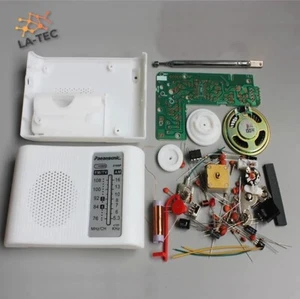 UKW / MW Radiobausatz Kit + Gehäuse + deutsche Anleitung (Radio selber bauen) - Bild 1 von 10