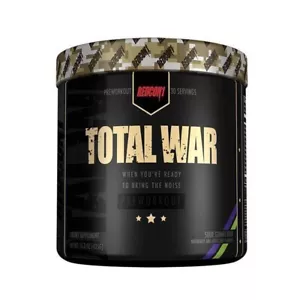 REDCON1 TOTAL WAR PRE-WORKOUT STIM CAFFEINE ENERGY FOCUS 426G SOUR GUMMY BEAR - Picture 1 of 1