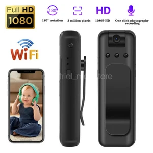 1080P HD WIFI Body Camera Video Recorder 128G TF Card Night Vision Sport Cam - Picture 1 of 26