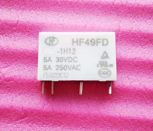 Relé HONGFA 4 pines 12V HF49FD-012-1H12 5A 250VAC - Imagen 1 de 1