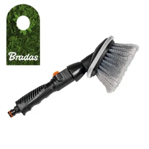 Waschbürste mit Wasserdurchlauf Autowaschbürste Wasserflussschalter Bradas 8894 - Bild 1 von 2
