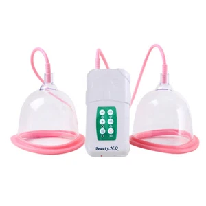 Vacuum Breast Enlargement Pump AB/CD Cups Enhancement Massager Machine Kits - Picture 1 of 12