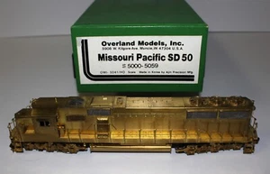 Overland Models OMI 5041 HO Brass Missouri Pacific SD50 Diesel Locomotive - Picture 1 of 13