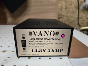 Regulated DC Power Supply Power Supply -VANO- PH 1205G, 13.8V - 5Amp - Picture 1 of 15
