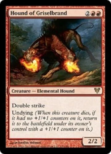Hound of Griselbrand NM Avacyn Restored MTG Magic The Gathering Red English Card - Image 1 of 1