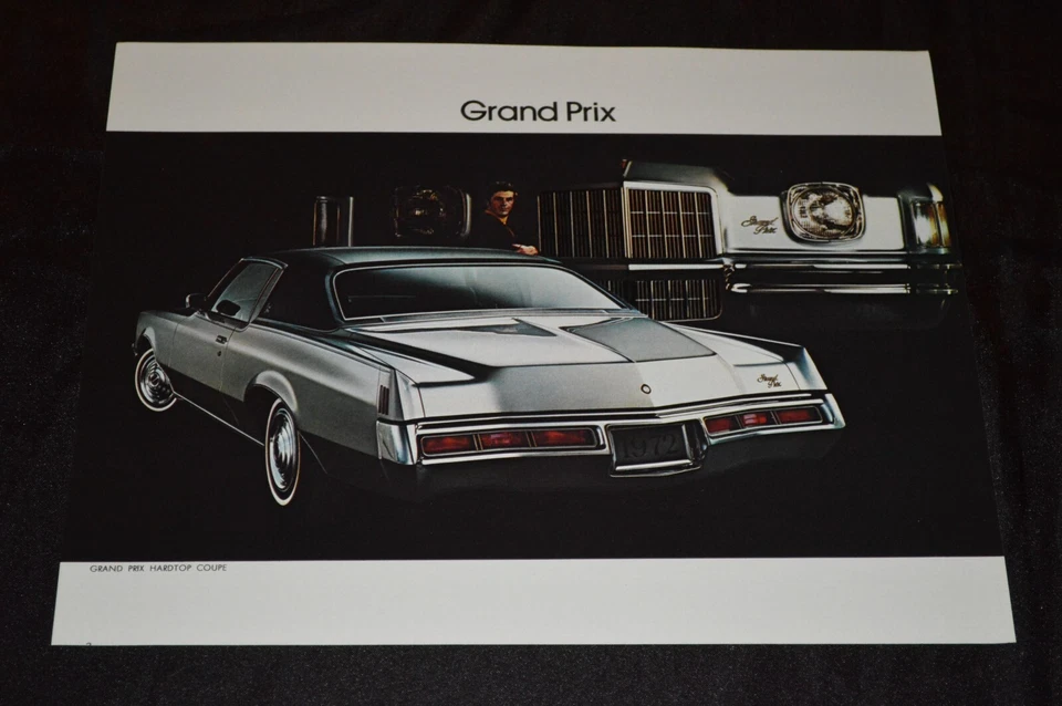 Pontiac Grand Prix 1972 cupé anuncio original concesionario anuncio impreso 72 2 Foto 1 de 1