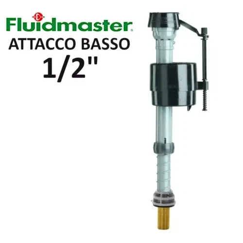 Rubinetto galleggiante attacco basso 1/2" Fluidmaster Valvola di riempimento WC