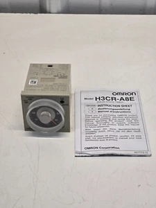 Omron H3CR-A8E Solid State Timer 100-240VAC 50-60Hz 100-125VDC NEW NO BOX c1-39 - Picture 1 of 1