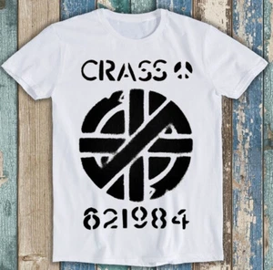 T-Shirt Crass The Feeding Of The 5000 Music limitierte Auflage lustiges Geschenk M1627 - Bild 1 von 2