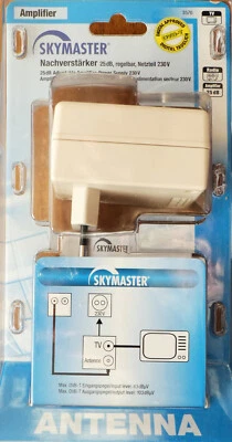 Skymaster Nachverstärker 3570, TV + Radio, 25 dB - Bild 1 von 2