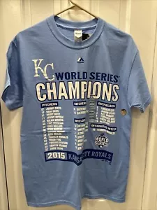 Kansas City Royals World Series Champions Größe M neu mit Etikett - Bild 1 von 7