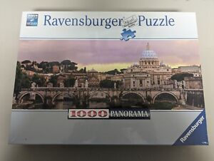 Ravensburger Puzzle Rome Arche St Peter Cathedral 1000 38x14 Panorama Bridge NEW
