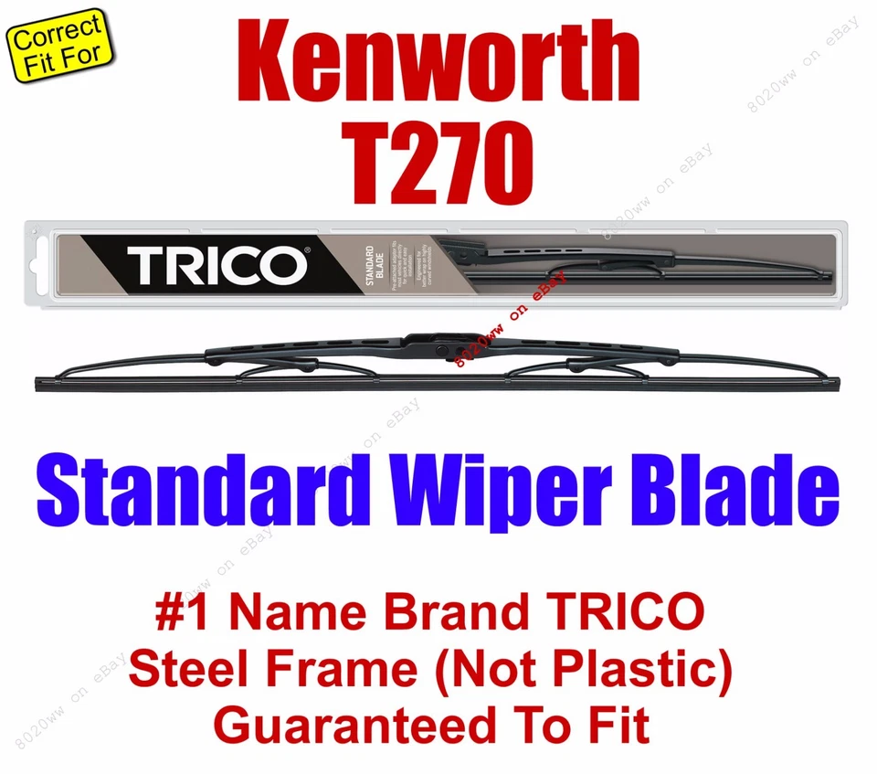 Escobilla limpiaparabrisas (cantidad 1) estándar - se adapta a 2014+ Kenworth T270 - 30180 Foto 1 de 1