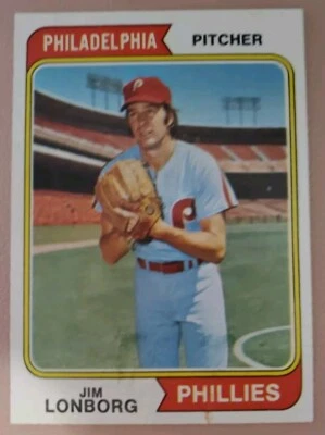 1974 年 Topps - #342 Jim Lonborg — 第 1/2 张图片