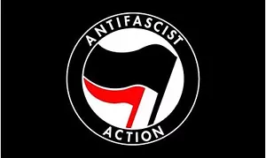 ANTI FASCIST ACTION 5 x 3 FLAG Polyester 150cm x 90cm flags ANTIFASCIST ANTIFA - Picture 1 of 1