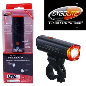Cygolite Velocity Endurance 1200Lumens HI-Capacity Bike Headlight 9Mode Dimmable - Picture 1 of 7