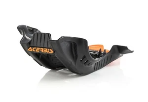 PARAPOZZI PIASTRA SKID ACERBIS NERO/ARANCIONE KTM SXF250 SXF350 2019 - 2021:255 - Foto 1 di 2