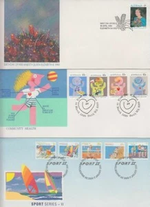 People, Anniversaries and Events (9no. AP FDC's) 1990-94 (CV$21) - Picture 1 of 3