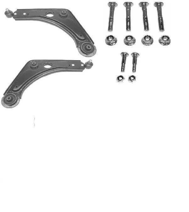 FORD ESCORT RS2000 2 BRACCI SOSPENSIONE BRACCIO OSCILLANTE INFERIORE E 6 BULLONI DI FISSAGGIO - Immagine 1 di 1