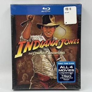 Indiana Jones: The Complete Adventures (Blu-ray) NEW SEALED Target Exclusive - Foto 1 di 4