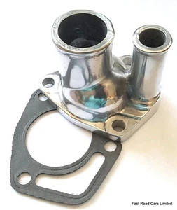 JAGUAR E TYPE 4.2 S3 THERMOSTAT HOUSING FOR USE WITH WEBER 45 DCOE CONVERSION - Picture 1 of 1