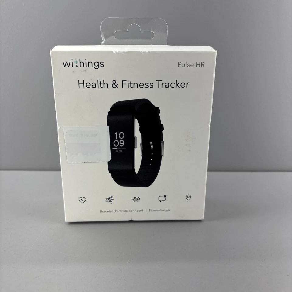Withings Pulse HR Water Resistant 50m Health Fitness Tracker Heart Rate Sport